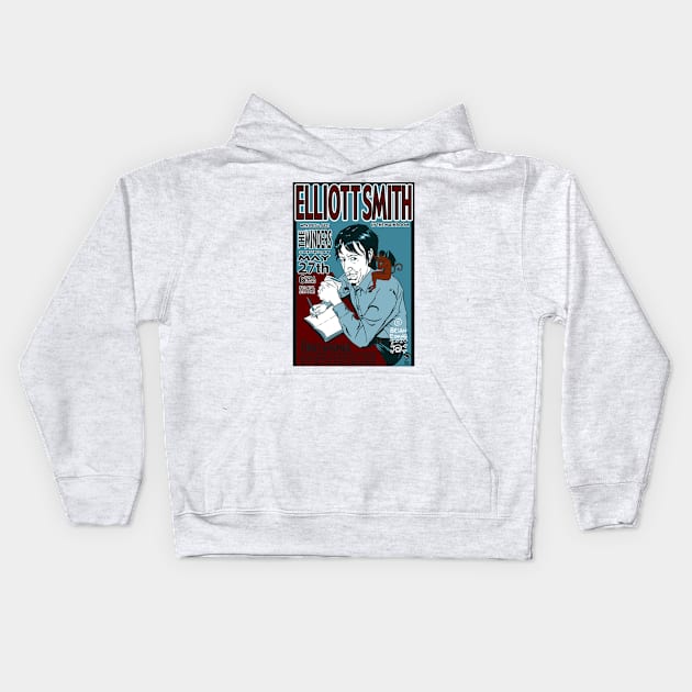 Elliot Smith Kids Hoodie by TheTwinfine